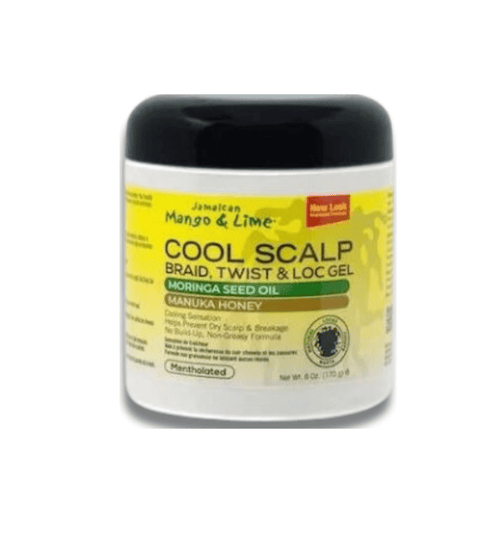 Gel rafraîchissant pour cuir chevelu Mangue & Citron Vert pour tresses, twists et locks 170 g