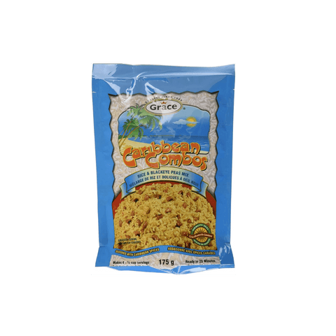Mélange de riz et de haricots à œil noir - Assortiment caribéen 175 g